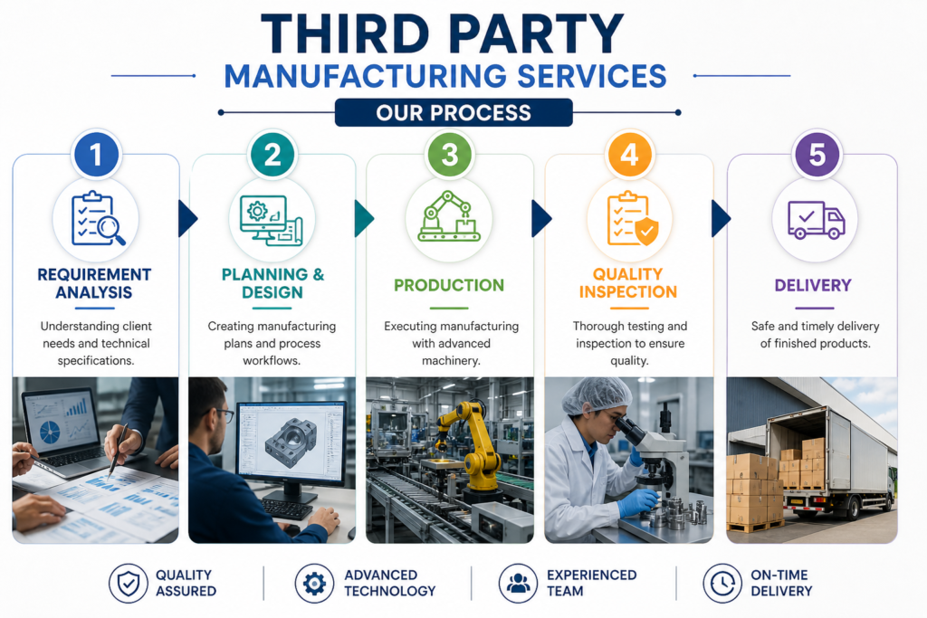 third party manufacturing services process images