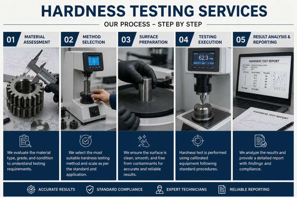 hardness testing process image
